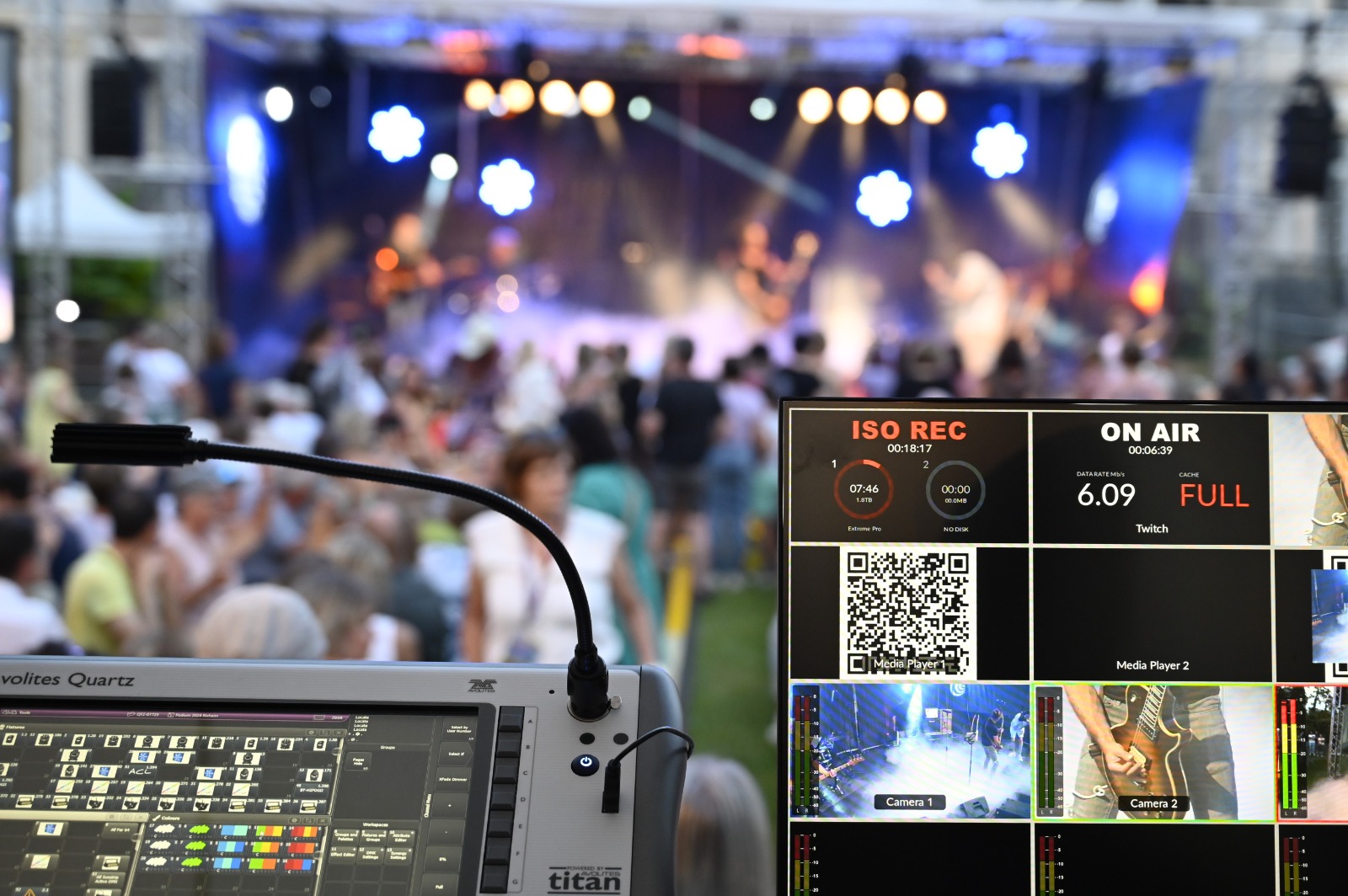 Projection, écrans et diffusion