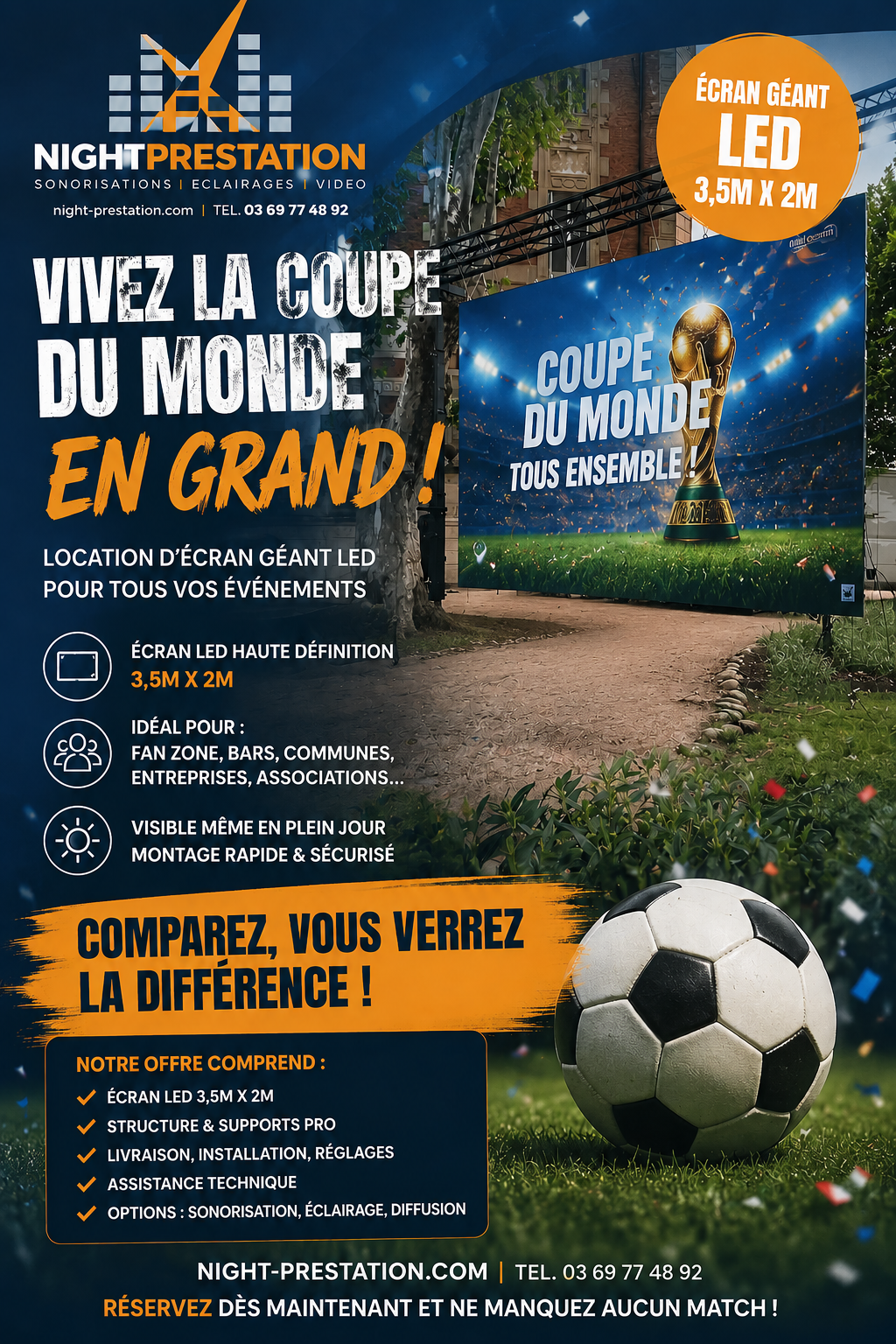 écran LED